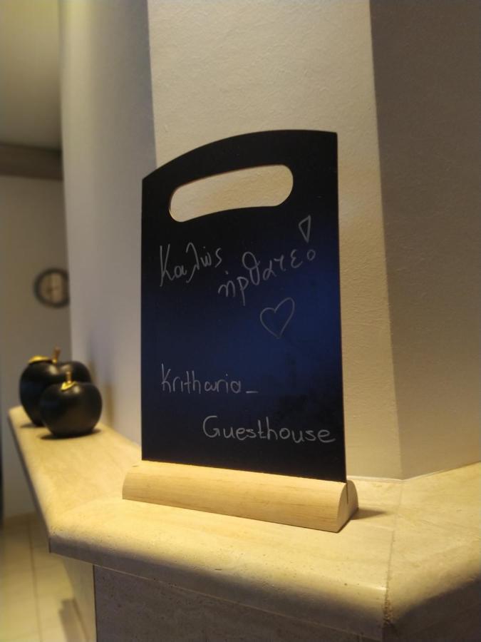 Kritharia Guesthouse Volos Exteriér fotografie